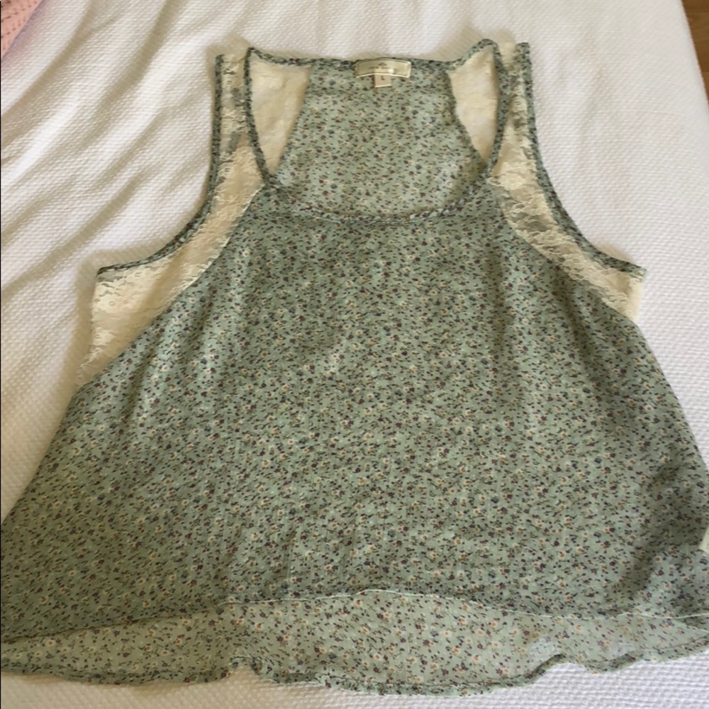 Floral tank top
